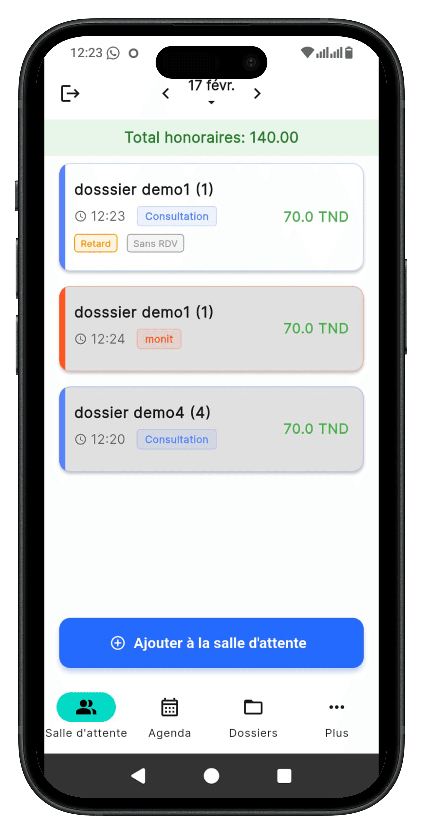 DoctoGyn App Screen 4